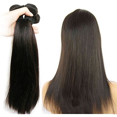 Jinren Full Head Set Brazilian Virgin Hair Straight Hair Weave 3