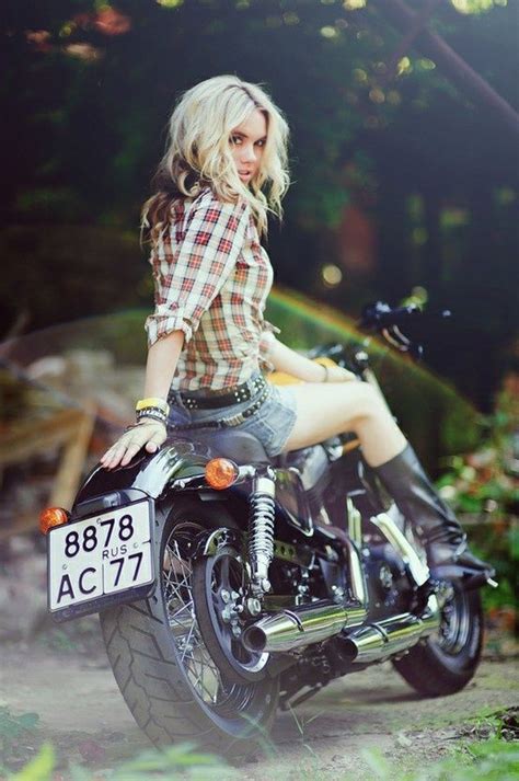 Harley Davidson 48 Motorcycle Girl 062 ~ Return Of The
