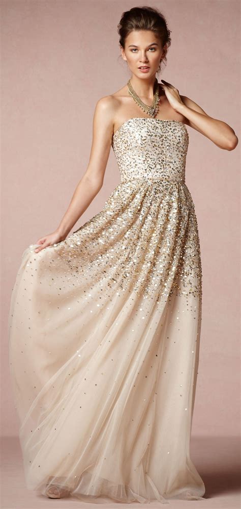 Gold Sparkle Wedding Dress Gorgeous Gowns Beauty Dress Gorgeous Dresses