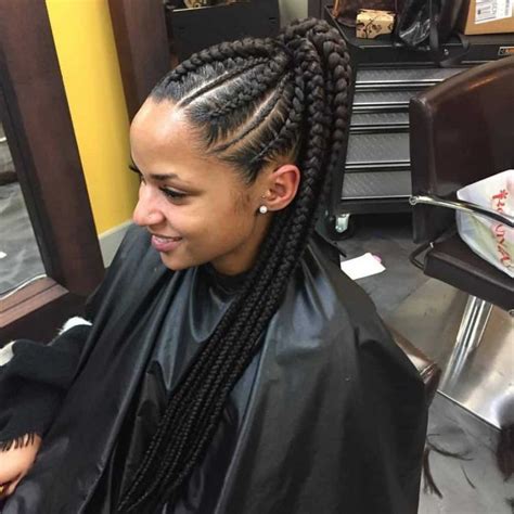 Hairstyles With Braids In Ponytails Jf Guede
