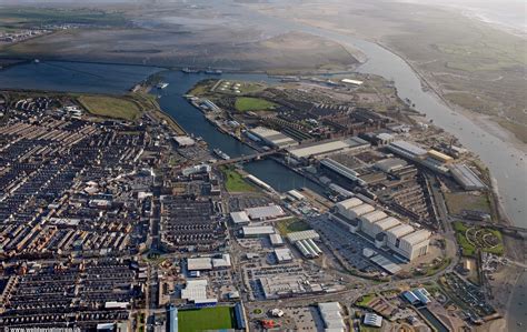 Barrow In Furness Cumbria Uk Aerial Photograph Aerial Photographs Of