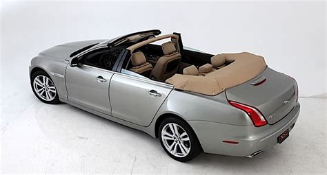 Nce Converts New Jaguar Xj Into A Four Door Convertible Oddity Carscoops