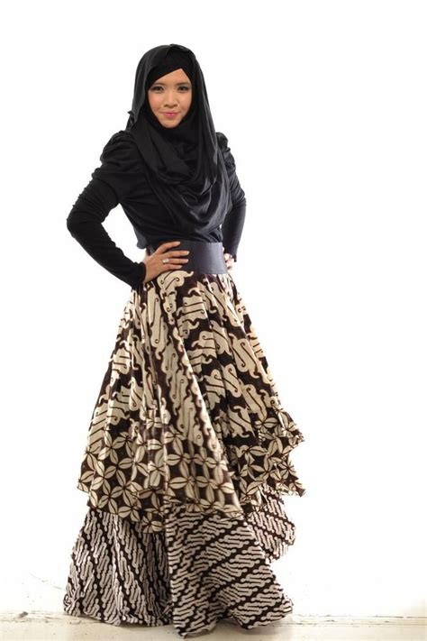19 Beautiful Model Baju Batik Bawahan Rok Panjang Gnosistema