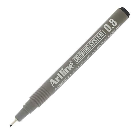 Artline Drawing System Pen 08 Mm Black Check More At Blog