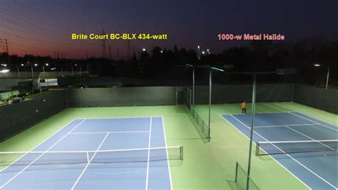 What do you do when you are playing and people are waiting? Brite Court Tennis Lighting LED Tennis Lighting for indoor ...