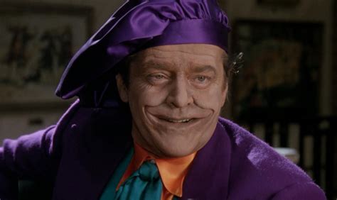 The Joker Jack Nicholson In Batman 1989 Joker Dc Comics Batman Vs