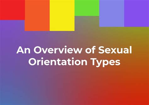 Sexual Orientation Types Overview Visit Ascend Today