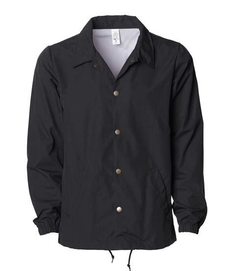 Download Collard Water Resistant Windbreaker Jacket | Independent Trading Company