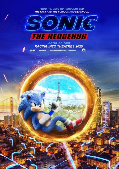 Sonic The Hedgehog 2020 Can Someone Turn This Poster Textless Pls R Textlessposters