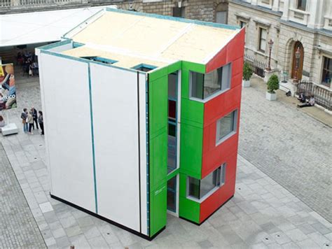 Richard Rogers Prefab Homeshell Built In Just 24 Hours In Londons