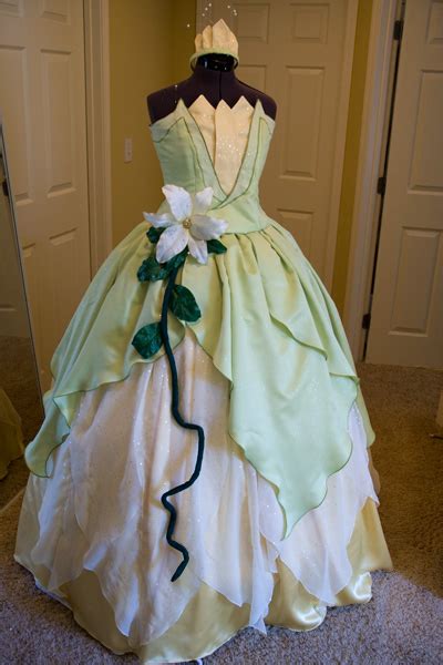 This costume enhances it's appeal by being off shouldered and it princess tiana costume diy. 28 DIY Disney Costume Tutorials...that are MUCH cuter than purchased!
