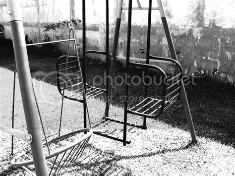 Photography Black And White Swing