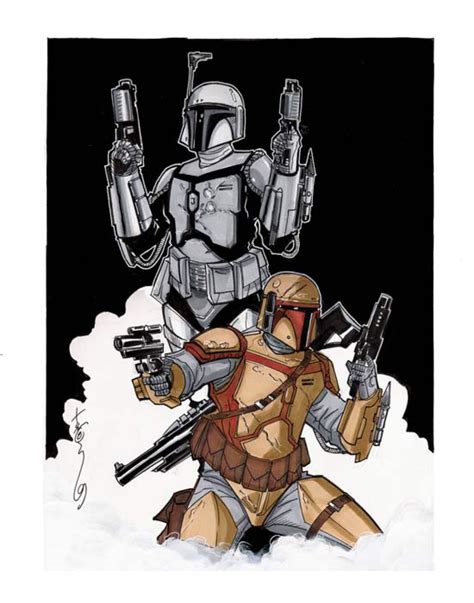 Mandalorians By Hodges Art On Deviantart Star Wars Episodes Star Wars Art Star Wars Rpg