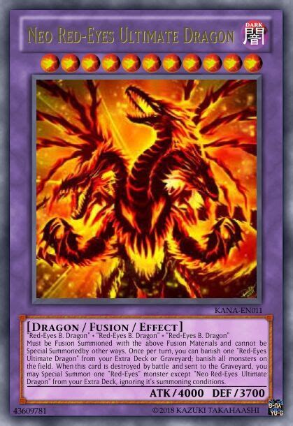 Neo Red Eyes Ultimate Dragon Yu Gi Oh Revolution Fanon Wiki Fandom