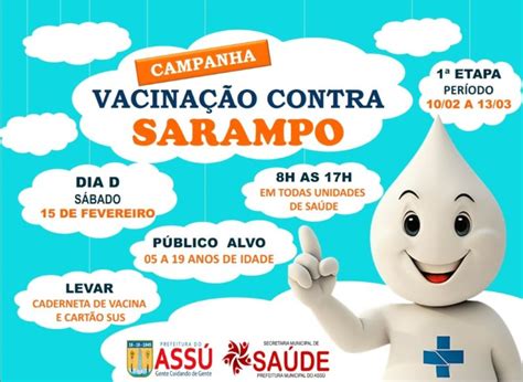 A caderneta de vacinação deve ser frequentemente atualizada. Prefeitura Municipal de Assú inicia campanha de vacinação contra o Sarampo « Prefeitura do Assu