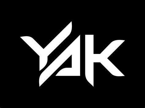 Letter Yak Logo Design Template Vector Grafika Przez Mlaku Banter