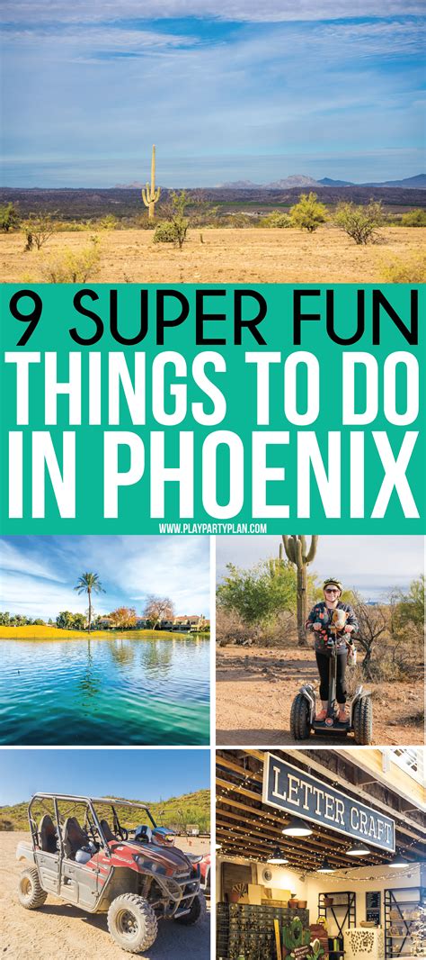9 Of The Most Fun Things To Do In Phoenix Az Play Party Plan