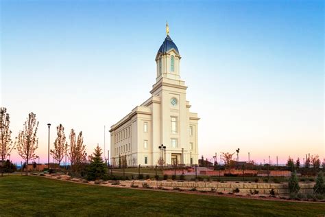 A First Look Inside Utahs 17th Mormon Temple This One In Cedar City