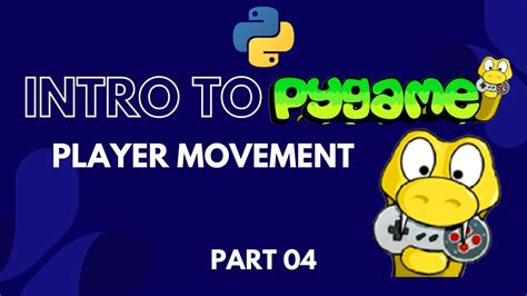 Pygame Tutorial For Beginners Python Game Development Course Player