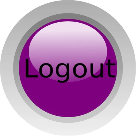 Logout Clip Art at Clker.com - vector clip art online, royalty free & public domain