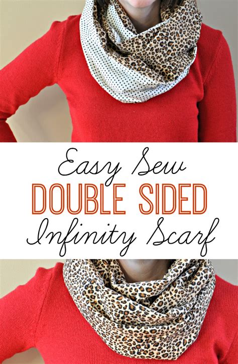 Two Sided Infinity Scarf Tutorial — Decor And The Dog