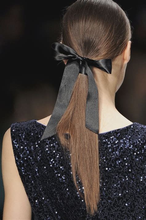 Ways To Wear A Hair Ribbon Glam Radar
