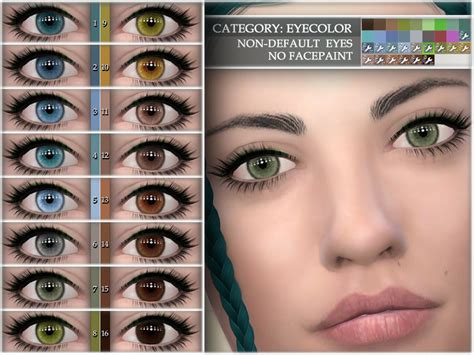 Sims 4 Cc Default Eyes
