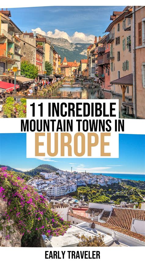 11 Incredible Mountain Towns In Europe Europe Travel Germany Travel
