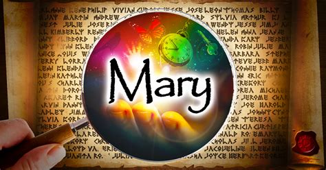 Meaning Of The Name Mary Madly Odd