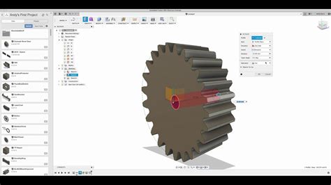 Bevel Gears In Fusion 360 Youtube