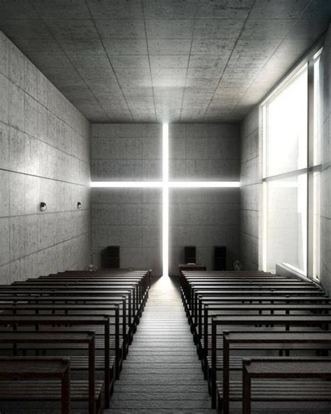 Kościół Światła Zaprojektowany Przez Tadao Andō Church Of Light