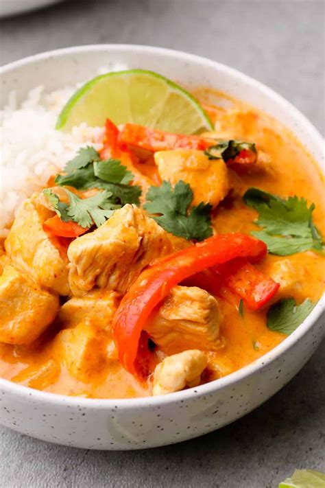 Thai Red Curry Chicken Easy Chicken Recipes