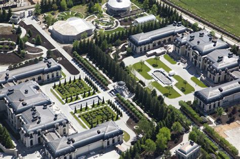 Massive Indentical Palaces Located In The Exclusive Zhukova Village Of