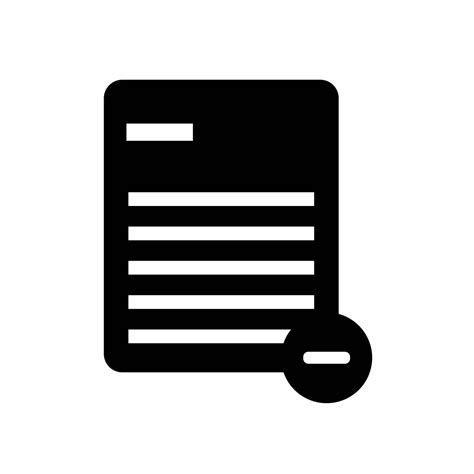 Delete Document Documents File Page Paper Icon