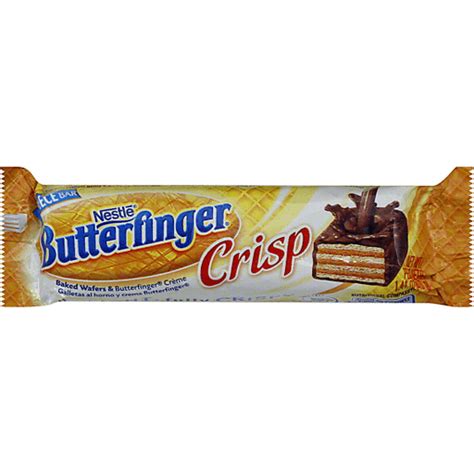 Nestle Butterfinger Crisp Wafers Chocolate Candy Bar Pantry Quality