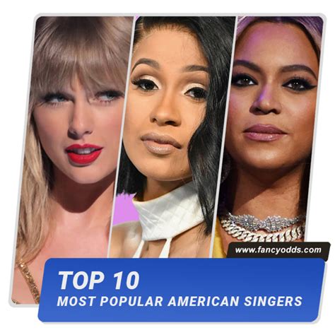 Top 10 Most Popular American Singers List Of Ten American Singers