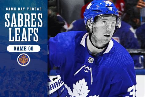 Toronto Maple Leafs Vs Buffalo Sabres Game 60 Preview And Projected Lines