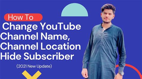 How To Change YouTube Channel Names Step By Step 2021 UPDATE Change