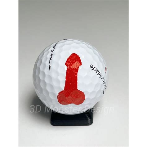 Penis Golf Ball Marking Stencil D Printed Etsy Canada