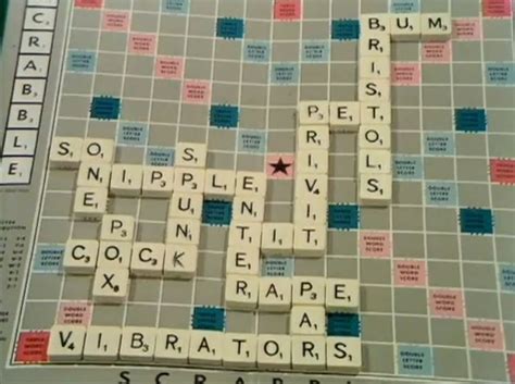 Filthy Scrabble Board In Steptoe And Son Broadcast By The Bbc In 1972