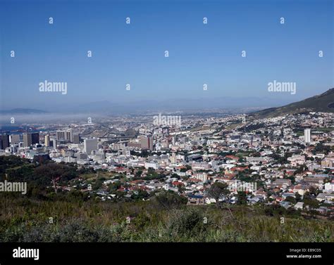 The View Of Cape Town Central Business District As Seen From Signal