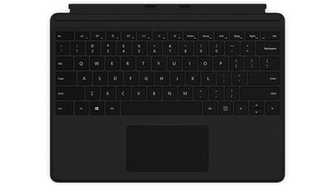 Microsoft Surface Pro Keyboard Black Harvey Norman