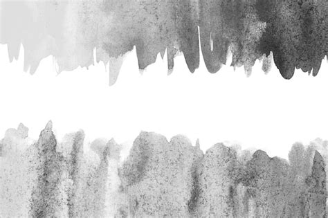 Premium Photo Abstract Painted Black And White Watercolor Background