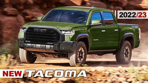 2022 Toyota Tacoma Redesign Rendered In Next 4th Generation As New