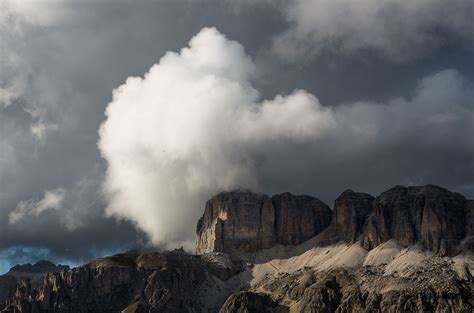 Dolomites In Clouds Italy Behance