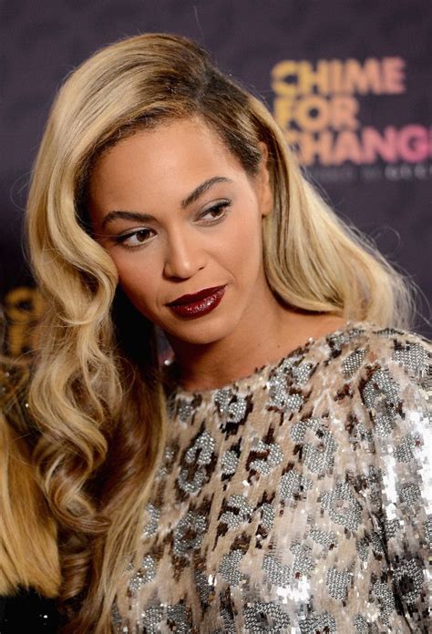 Beyonce Chime For Change June 1st 2013 Side Part Hairstyles 2015