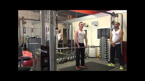 Close Grip Bb Upright Rows Youtube