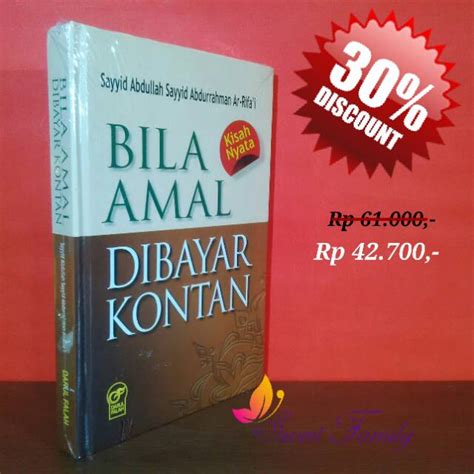 Buku Bila Amal Dibayar Kontan Shopee Indonesia