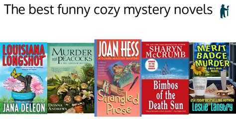 The Best Funny Cozy Mystery Novels