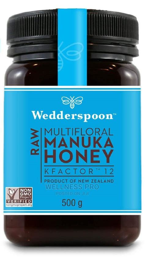 Wedderspoon 100 Raw Manuka Honey Kfactor 12 500g WELLNESS PRO